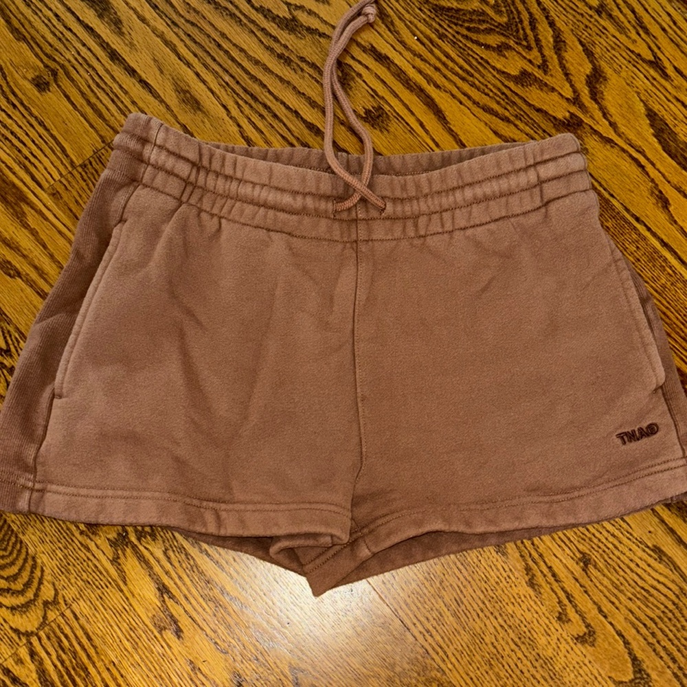 TNA Boyfriend fit Cozy Fleece Sweat Shorts